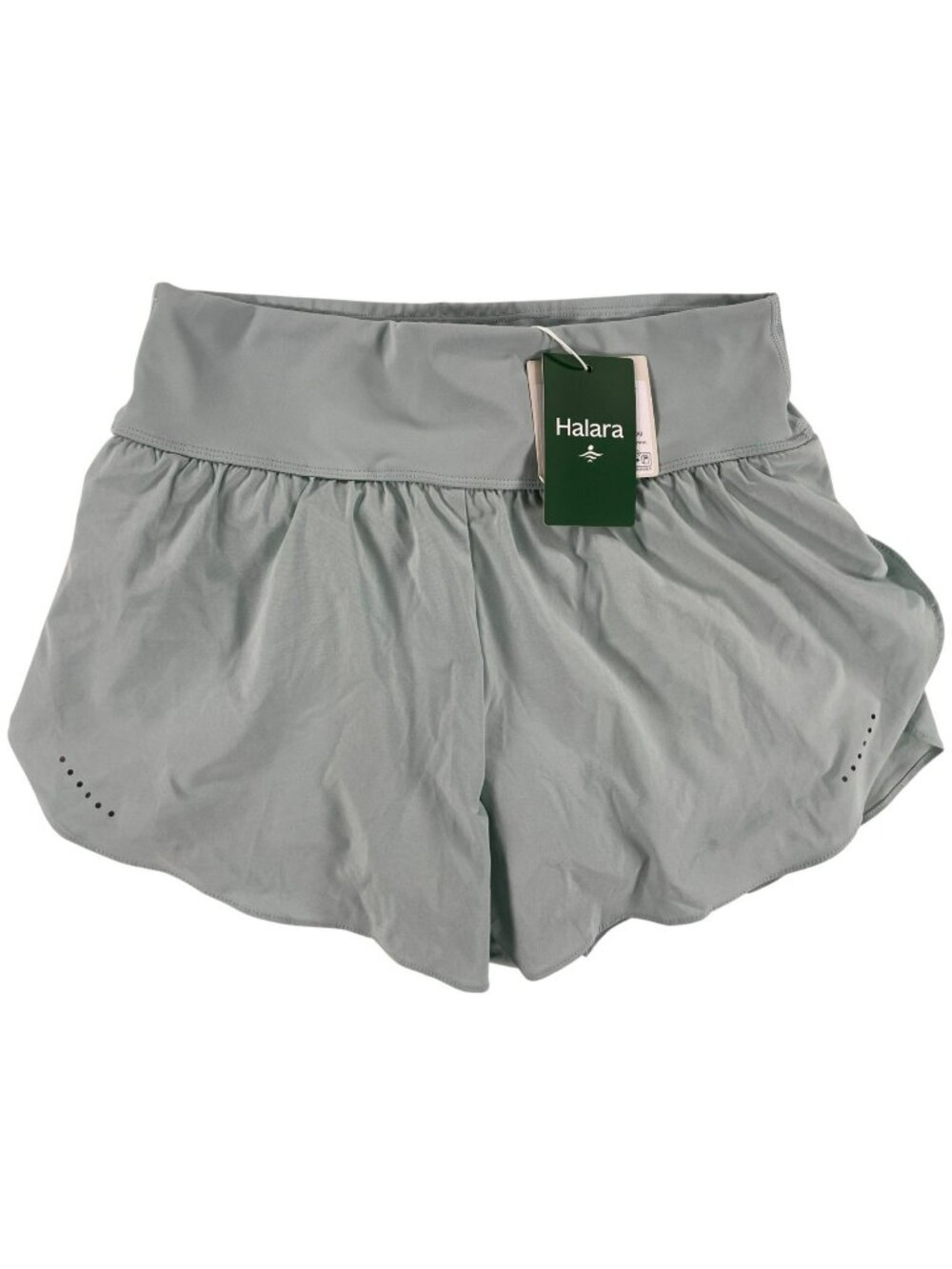 Halara Light Green Athletic Skort With Built-In Shorts Stretchy Women's Sz S NEW